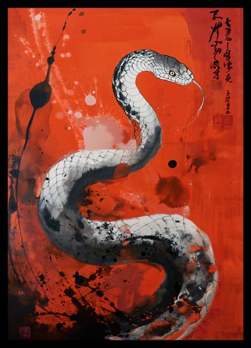 Plakat 29,7x42cm Smoczy Oddech Węża na Arena.pl