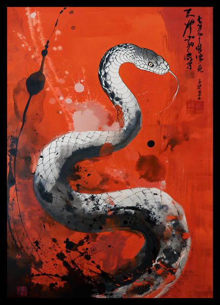 Plakat 29,7x42cm Smoczy Oddech Węża zdjęcie 2