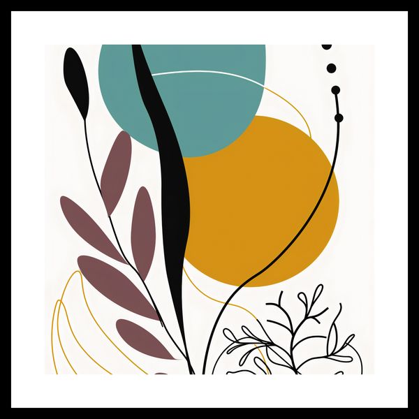 Plakat 30x30cm Akwarelowe Przebudzenie zdjęcie 3