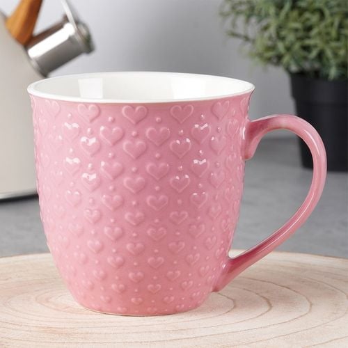 Kubek ceramiczny serca 580 ml na Arena.pl