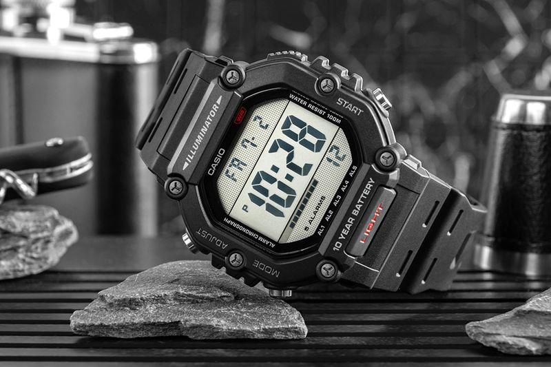 zegarek męski casio ae-1600h-1avdf + box zdjęcie 6