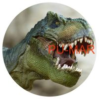 Opłatek na tort Urodziny Dinozaur Dinozaury Drapieżnik Postać Tekst Gratis