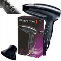 MAŁA PODRÓŻNA SUSZARKA DO WŁOSÓW KOMPAKTOWA MOCNA REMINGTON NA WYJAZD D5000