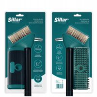 2x Szczotka druciana do czyszczenia fug bruku kostki brukowej skrobak mchu