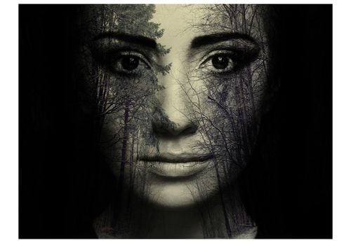 Fototapeta - Forest mask 300x231 na Arena.pl