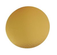 OKRĄGŁY PODKŁAD PODKŁADKA Pod Tort Ciasto Złoty 30 cm - 1szt