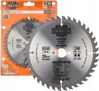 CMT K16040H PIŁA TACZOWA 160mm GENERAL PURPOSE 160x20mm WOOD, OSB