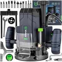 FREZARKA GÓRNOWRZECIONOWA ELEKTRYCZNA DO DREWNA ZESTAW + 12 FREZÓW