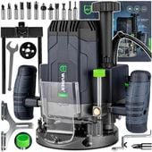 FREZARKA GÓRNOWRZECIONOWA ELEKTRYCZNA DO DREWNA ZESTAW + 12 FREZÓW