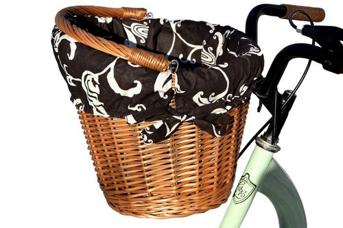KOSZYK NA ROWER wiklinowy KOSZ + obszycie 16 KOLOR na Arena.pl