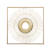 Dekoracja ścienna złota MERCURY