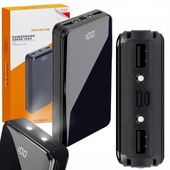 POWERBANK 20 000mAh 2xUSB microUSB USB-c POWER BANK MOCNY