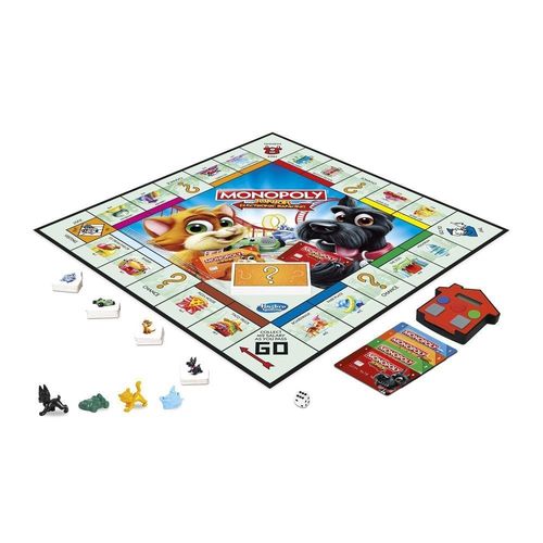 Hasbro Gra Monopoly Junior Electronic Banking na Arena.pl