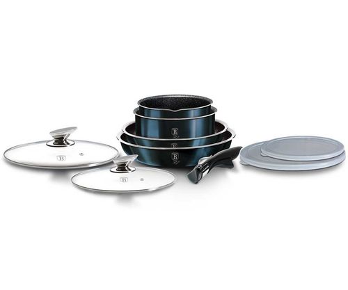 Zestaw garnków granitowych Click&Cook Berlingerhaus BH-6146 na Arena.pl