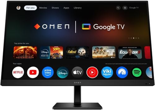 Monitor inteligentny HP OMEN 32x 4K Gaming UltraHD IPS 144Hz HDR 31.5 cali 3840x2160 Google TV HDMI DisplayPort USB-C 99Z68AS na Arena.pl