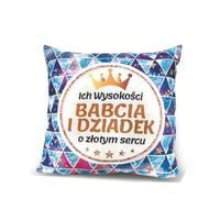 poduszka ich wysokości babcia i dziadek o złotym sercu | 3335-bd2