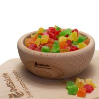 Papaja kandyzowana kostka 1kg mix kolorów DeliBakalie