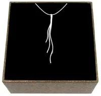 NASZYJNIK SREBRNY ŁAŃCUSZEK WISIOR LINKA ŻMIJKA SREBRO 925 DIAMENTOWANY 50c