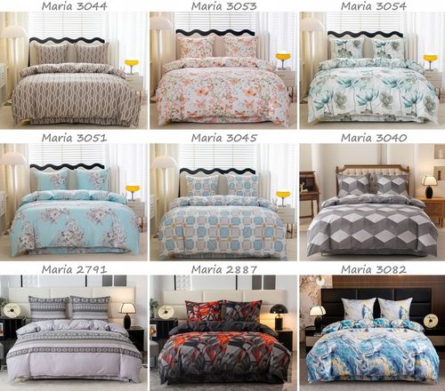 Pościel 160x200 + 2 poszewki KOMPLET POŚCIELI bawełnianej satyny WYBÓR na Arena.pl