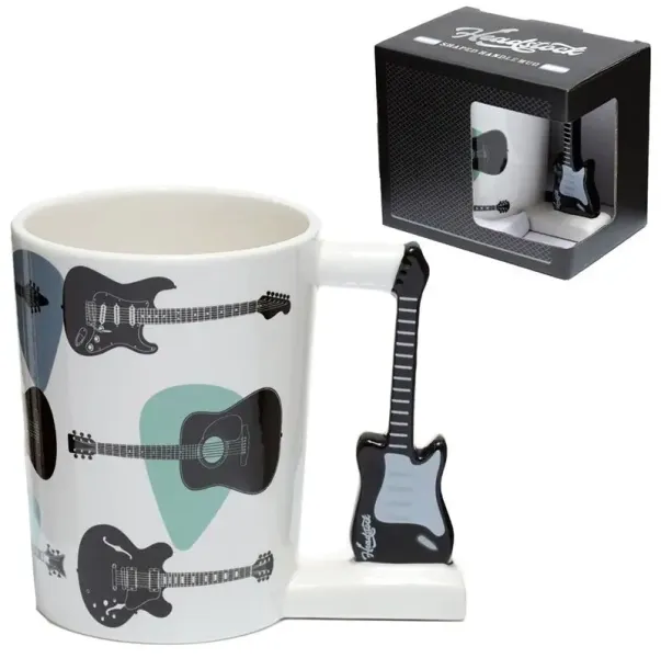 Kubek Gitara Elektryczna 250 ml - Prezent dla Gitarzysty zdjęcie 4