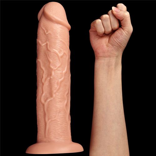 11'' realistic long vibrating dildo na Arena.pl