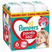 Pampers Pants 6 132 szt. 14-19 kg Pieluchomajtki