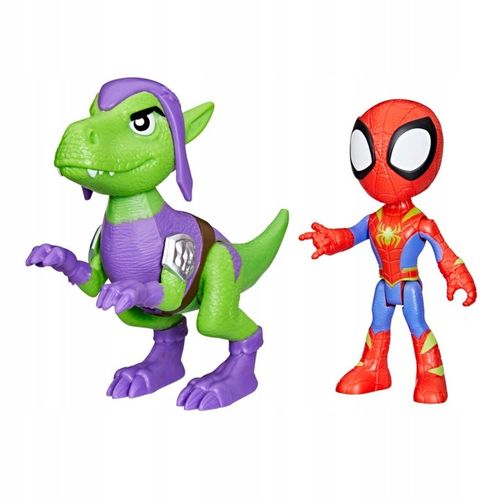 Spider-Man Spidey Dino-Webs Zestaw figurek Spidey i Goblin Raptor Hasbro na Arena.pl