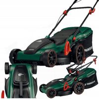 KOSIARKA ELEKTRYCZNA DO TRAWY REGULACJA POJEMNA SPRZET OGRODOWY DUZA