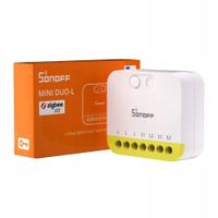 Sonoff MINI-ZB2GS-L 2 Kanałowy Przekaźnik bez N ZigBee eWeLink Zigbee2MQTT