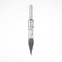 szczotka pędzelkowa stożkowa drut stalowy trzpień 6mm,fi10mm - sz dt 10 st