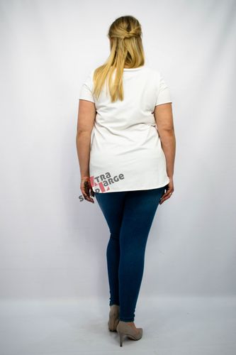 Bluzka Blue Shadow samochodzik PLUS SIZE na Arena.pl