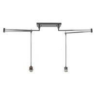 Podwójny stelaż do lampy wiszącej Natalia AZ1923 Azzardo metalowy chrom