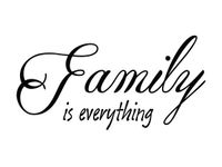 120CM 80CM OBRAZ NAPIS FAMILY DRUK