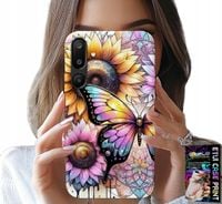 ETUI DO SAMSUNG GALAXY M16 5G - SŁONECZNIK Z MOTYLKIEM, OBUDOWA + FOLIA