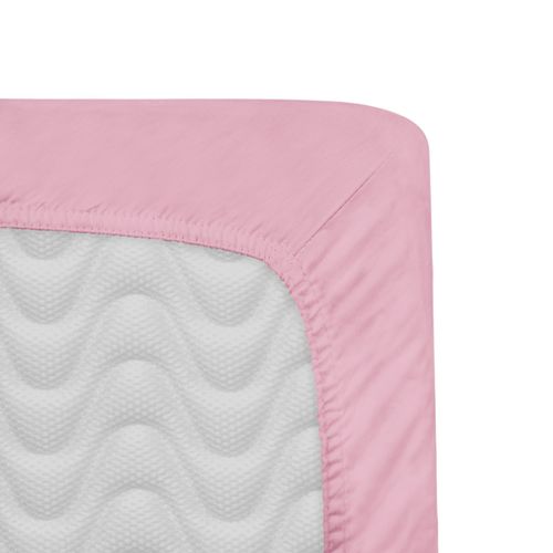 Prześcieradło bawełniane z gumką 200x220 wrzos na Arena.pl