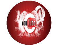 Opłatek na tort You Tube