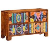 Szafka na buty Brązowy 90 x 35 x 55 cm Lite drewno akacjowe