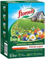 Mieszanka Traw Kwiatów Polna Łąka FLOROVIT 0,9 kg