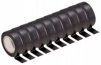 taśma izolacyjna pvc 10x10m czarna (10 sztuk)