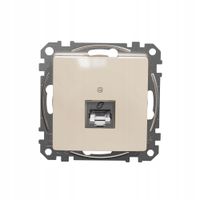 Sedna Design Gniazdo komp RJ45 kat.5e STP beżowy