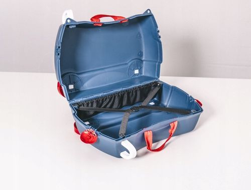 Walizka dziecięca jeżdżąca podróżna na kólkach jeździk MAGIC TRAVEL SPACE na Arena.pl