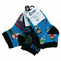 Skarpetki Chłopięce Stopki Sport Piłka Nożna MORAJ 31-34 3PARY