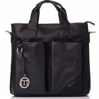 TOREBKA DUŻY POJEMNY SPORTOWY SHOPPER MONNARI do pracy na laptopa na ramię