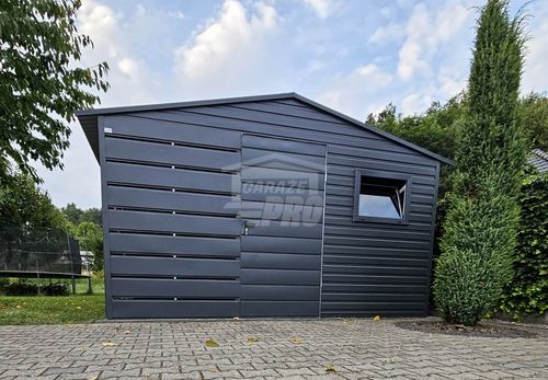 Schowek Domek Ogrodowy 2,5x3,5 wiata 1x3,5 drzwi okno GP624 na Arena.pl