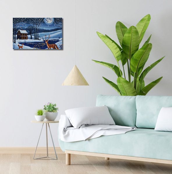 Obraz 50x30cm Przyszła Zima zdjęcie 2
