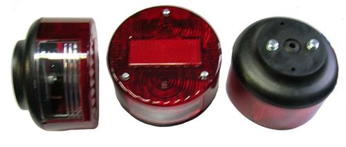 Lampa tylna okrągła ( czerwona ) S51, S70, KR51/2, SR50, MZ na Arena.pl