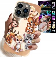 ETUI DO IPHONE 14 PRO - PLECKI DLA DZIECI W ZWIERZĘTA LEŚNE CASE