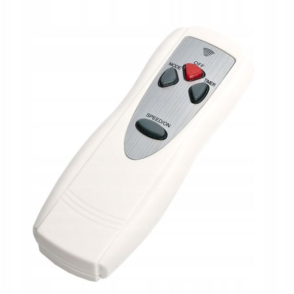 WENTYLATOR WIATRAK PODŁOGOWY DUŻY STOJĄCY Z PILOTEM REGULOWANY BIAŁY zdjęcie 5