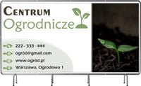 BANER REKLAMOWY 130x80 cm plandeka duży wybór wzorów CENTRUM OGRODNICZE