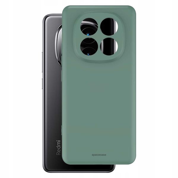 Spacecase Silicone Case 3.0 Redmi Note 14 Pro+ 5G Green zdjęcie 2